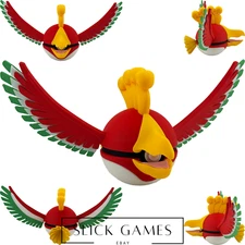 #0250 Ho-Oh Poke Ball | 3D Printed | Poke Ball Collection, Pokémon Fan Art