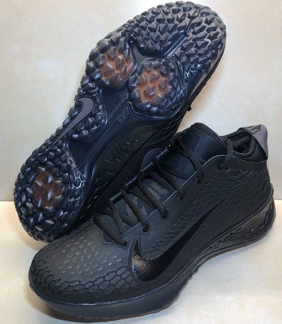 nike force zoom trout 5 turf black