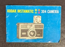 KODAK INSTAMATIC 304 CAMERA USER MANUAL BOOKLET INSTRUCTION VINTAGE