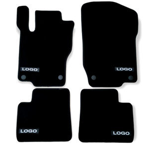 Velour Car Floor Mats For AMG Mercedes ML Auto Liners Waterproof Black Carpet