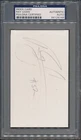 Ray Lewis Signed Index Card PSA/DNA Certified Authentic Auto Autograph *6148