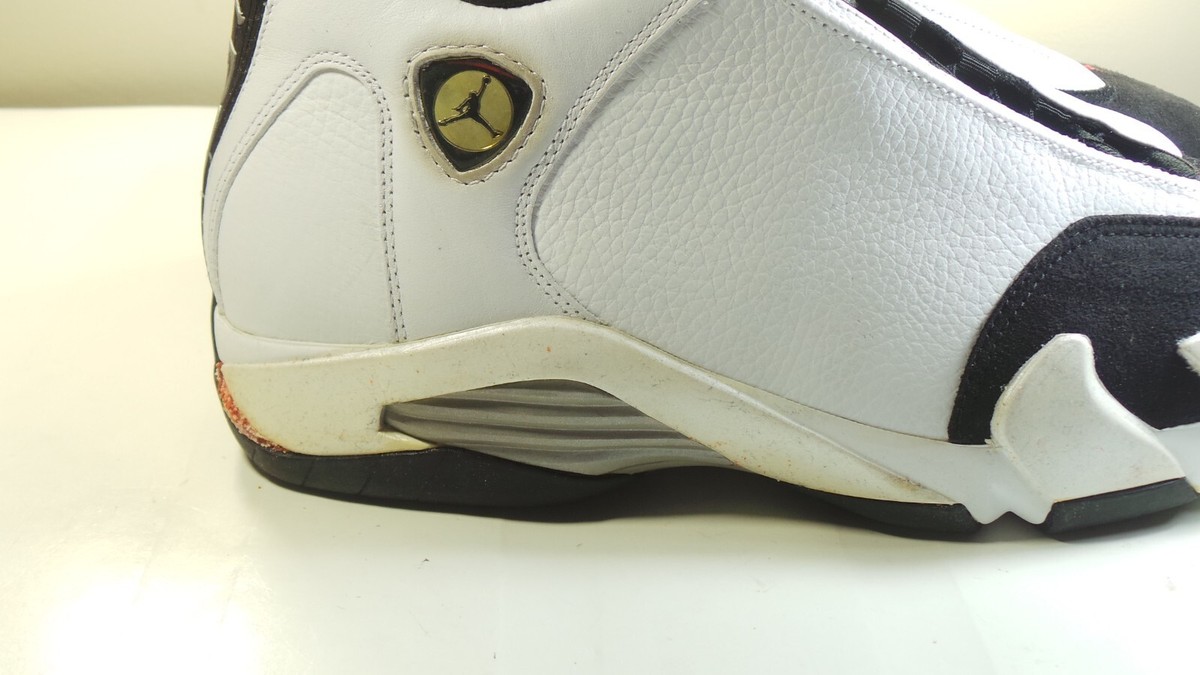 Size 9.5 - Air Jordan 14 OG 1998 Black Toe for sale online | eBay
