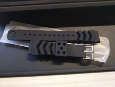 MOD SEIKO CINTURINO FLAT VENT Z20 NERO 20MM WAVE