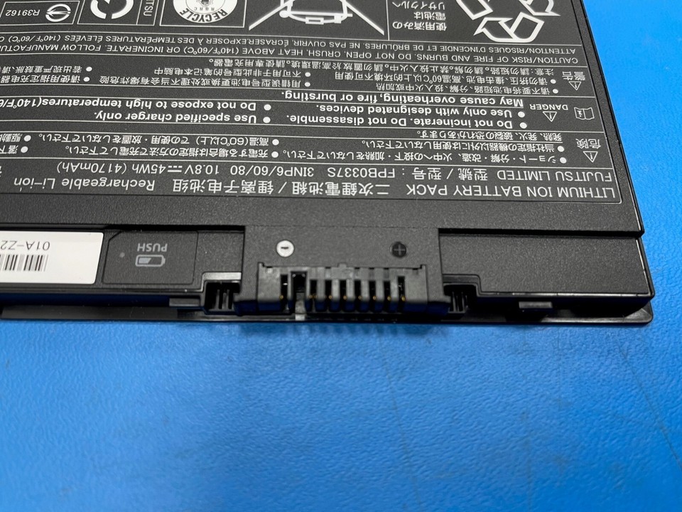 Cameron Sino Batterie De Rechange Pour Fujitsu LifeBook P727, LifeBook P728, LifeBook U727, LifeBook U728, LifeBook U729 PN: CP721833-01, CP734929-01, CP753148-01, FMVNBP245, FPCBP522. 8, FPCBP. 530