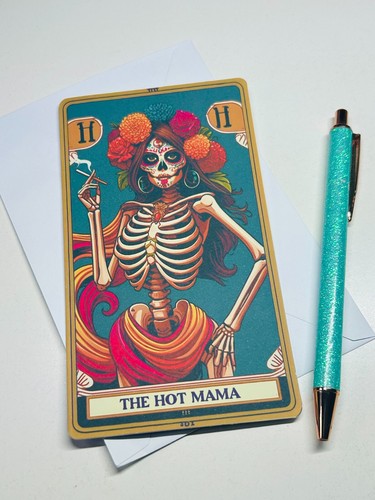 Funny Tarot Style Greeting Card Birthday Gothic Witchy Mum Sister Granny Friend - Picture 23 of 30