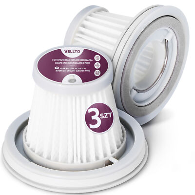 3x Hepa Filter für Xiaomi Mi Vacuum Cleaner Mini ECF Staubsauger Staubfilter