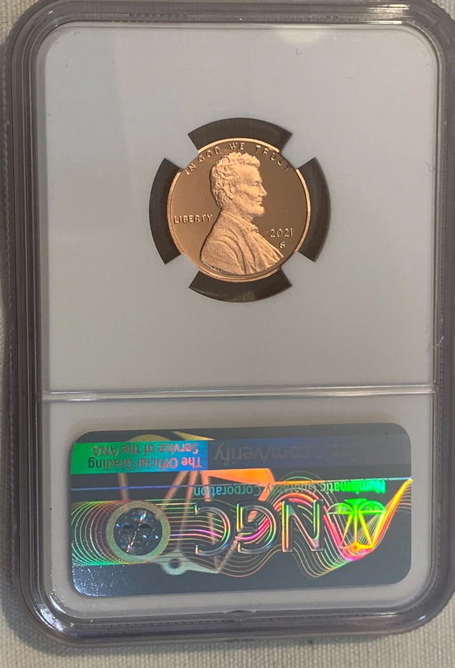 2021 S Lincoln Cent From 7-Coin Silver Set NGC PF69 RD UC Portrait 1st Day Issue - Image 2 of 4
