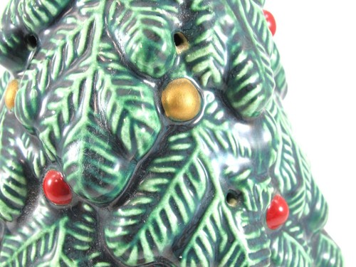 Christmas Tree POTPOURRI Holder Ceramic for Your Scented Beads Holiday - Picture 6 of 8