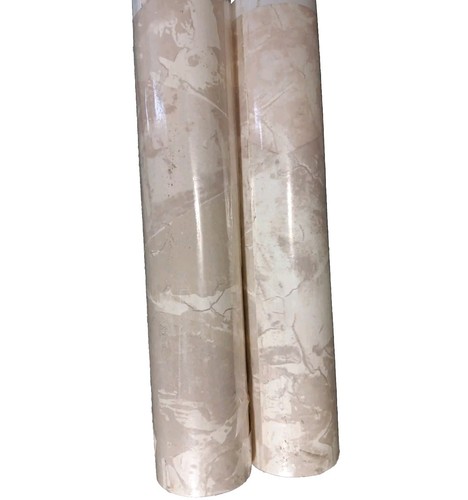X2 NEW SeaBrook Vinyl Coated Wallpaper Beige Mix 55.4 SQ FT Double Rolls BB811 - Picture 4 of 4