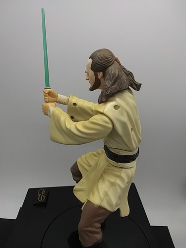 Star Wars Episode 1 Interactive Talking Bank Qui-Gon Jinn ThinkWay 1999 FOR PART - Picture 9 of 24