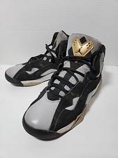 Jordan True Flight BG 'Black Youths Classic Basketball Sneaker 343795-032 6Y
