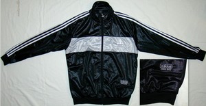 Rare Adidas CHILE 62 Tracksuit Jacket Top Black Trefoil adidas Originals M Chile 62 Trefoil Training Jacke Track TOP