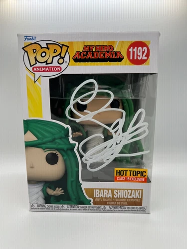 SIGNED Funko Pop! MY HERO ACADEMIA - IBARA SHIOZAKI #1192 COA AUTHENTICATED