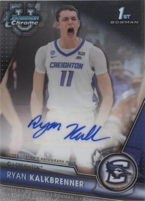 2023-24 Bowman University Chrome - Ryan Kalkbrenner #BCPA-RK - 1 of 2