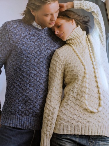 PATONS Book No. 1252-WEEKEND KNITS in ZHIVAGO - 14 STYLES SIZES XXS to XL-VGC~ - Foto 10 di 11