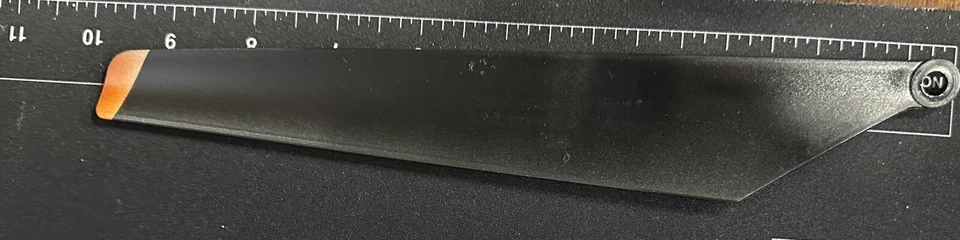 Volitation syma 9053 RC Helicopter Replacement Spare Parts Orange/Black Blades - Image 2 of 4