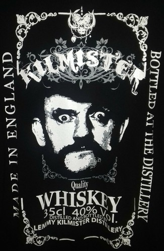 LEMMY KILMISTER WHISKEY Shirt motorhead 