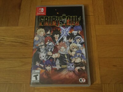 Fairy Tail Nintendo Switch Game Anime RPG Adventure Koei Tecmo