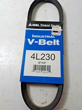 2-Industrial 4L230 General Utility V-Belt 23" long brand new old stock