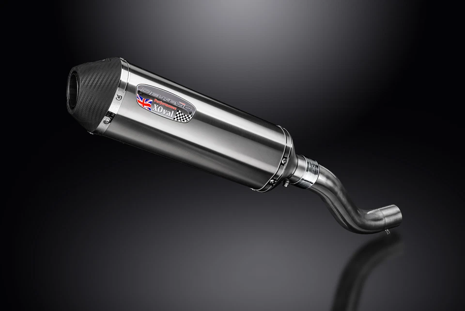 Kit silenciador de escape de acero inoxidable XOval 13,5" Slip On Ducati Scrambler 800 2015-2021 Foto 4 de 4