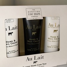 Scottish Fine Soaps Company Classic Hand Care Trio w Organic Milk Shea Butter 3