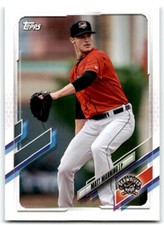 2021 TOPPS PRO DEBUT MATT MANNING WEST MICHIGAN WHITECAPS #PD-38