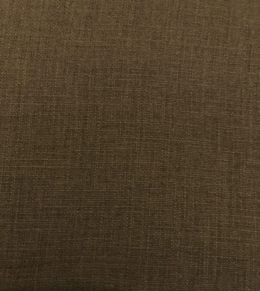 Brown Basic Cotton Linen Fabric BY THE YARD  - Image 4 of 4