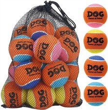 AMA SPORT Squeaky Tennis Balls for Dogs 2.5" Dog Tennis Balls for Throwing an...