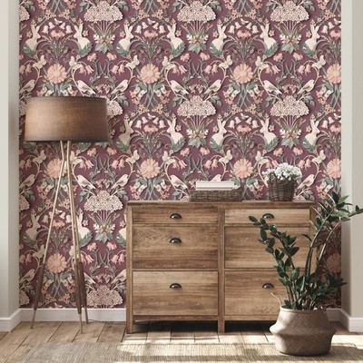 FD42949 EDLES DEKOR 3D EFFEKT WOODLAND PFLAUME TAPETE 