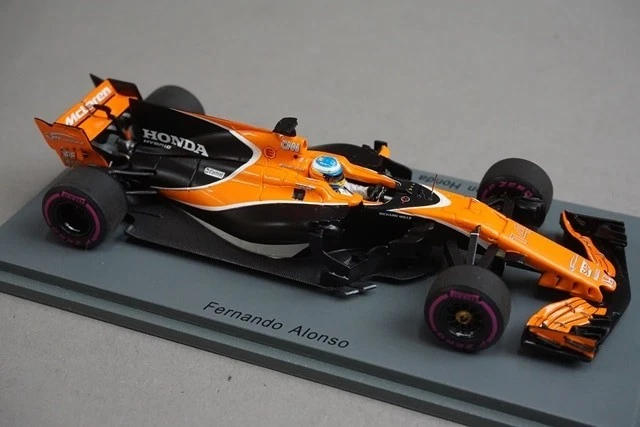 1:43 Spark S5040 McLaren Honda MCL32 Australian Grand Prix 2017 #14 F. Alonso - Image 3 of 4