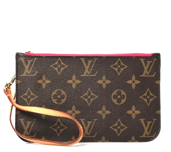 LOUIS VUITTON（LV） Pochette pochette LOUIS VUITTON LV monogramma tela mai completa marrone pivoine
