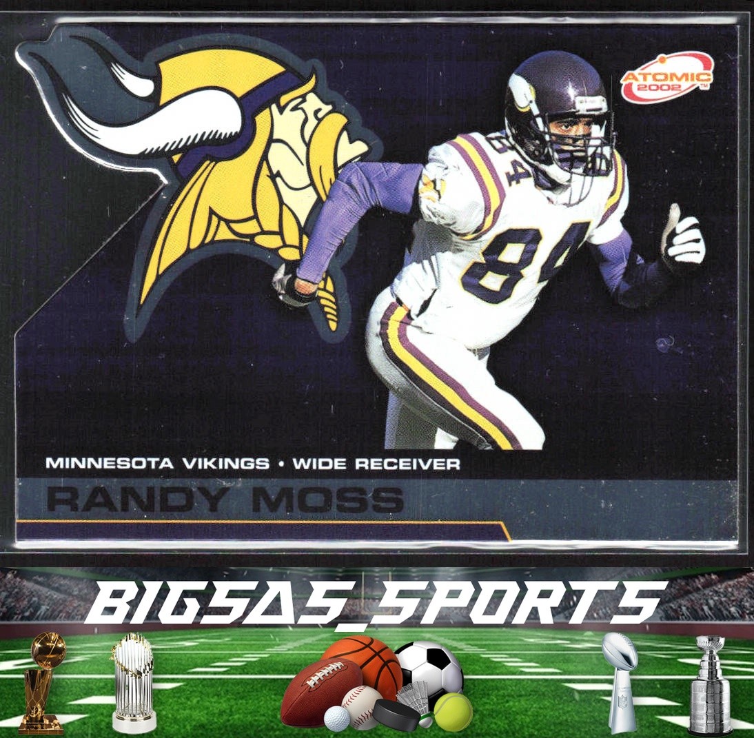 2002 Pacific Atomic Randy Moss #55 Minnesota Vikings