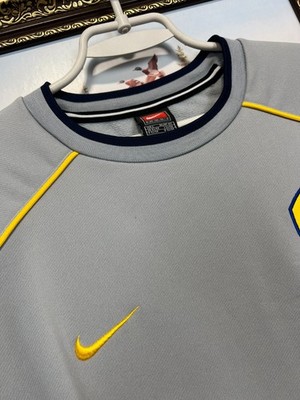 Leeds United Nike 長袖ポロシャツ ビンテージ Vintage 2000's Nike Leeds United Football Train Sweatshirt Soccer