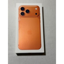 Apple iPhone 15 Pro Max Empty Box Only Titanium Orange Retail Packaging