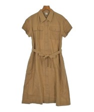 Ron Herman California Shirt Dresses Brown XS 2200638945065