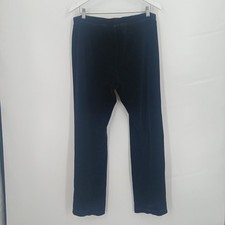 mens Vintage Ralph Lauren Black Straight Leg velour pants size large