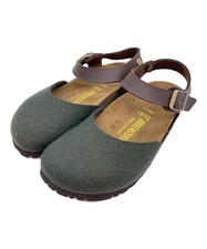 Birkenstock Messina Größe 37 Kahki Wildleder Riemchen flache Schuhe sehr gute...