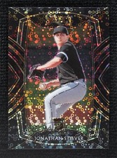 2021 Panini Select Diamond Level Black Disco Prizm 1/1 Jonathan Stiever 0c9g