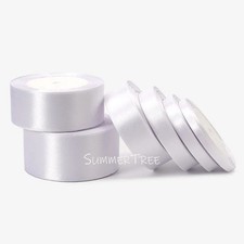 25yards 6mm - 50mm Satin ribbon choose your color