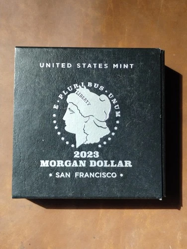 2023 S US Mint .999 Silver Proof Morgan $1 San Francisco w/ogp