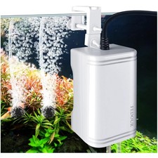 Kleine Doppelluftauslass Aquarium-Luftpumpe mit Zubehör und leiser Funktion