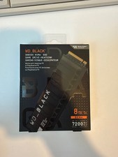 WD BLACK SN850X 8TB NVMe PCIe4.0 M.2 2280 Gaming SSD w/Heatsink WDS800T2XHE New