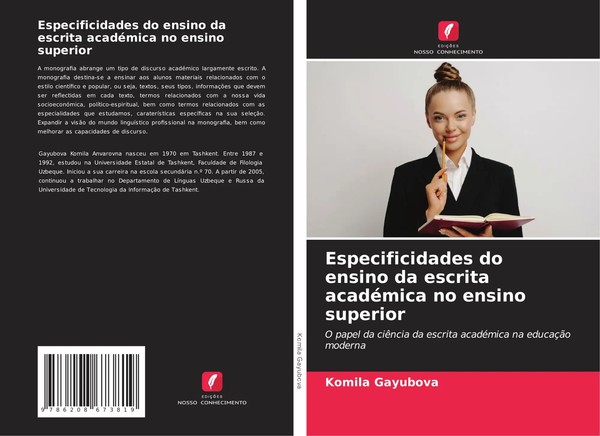 Especificidades Do Ensino Da Escrita AcadéMica No Ensino Superior Gayubova Buch-image