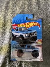 HOT WHEELS '70 Dodge Power Wagon Blue Pickup Truck HW Hot Trucks GHC39 2020