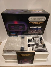 Nintendo NES Deluxe Set System Console w/ Rob the Robot Complete in Box CIB