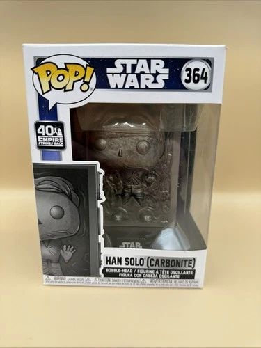 Funko Pop! Vinyl: Star Wars - Han Solo (Carbonite) #364 w/Protector