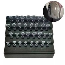 Kit de molde de carilla dental anterior molde de resina compuesta cura ligera blanqueamiento dental
