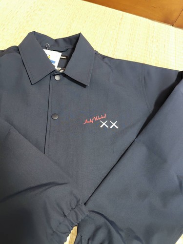 NEW UNIQLO KAWS & WARHOL COLLECTION Coach Jacket Black Navy XS- XL JAPAN - 第 15/30 張圖片