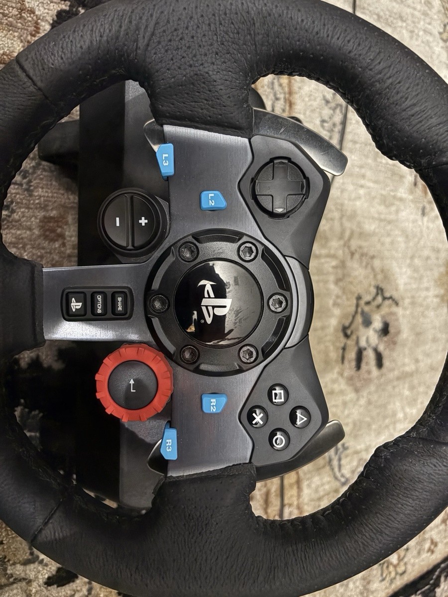 Logitech G29 Driving Force Racing Wheel Setup Steering Wheel