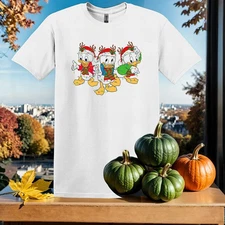 Ducktales Huey Dewey Louie T-shirt Men Women Unisex
